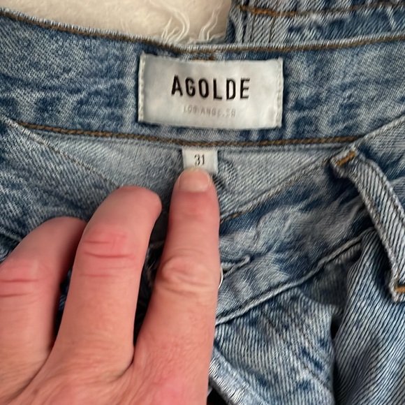 Agolde Riley crop - Picture 3 of 6